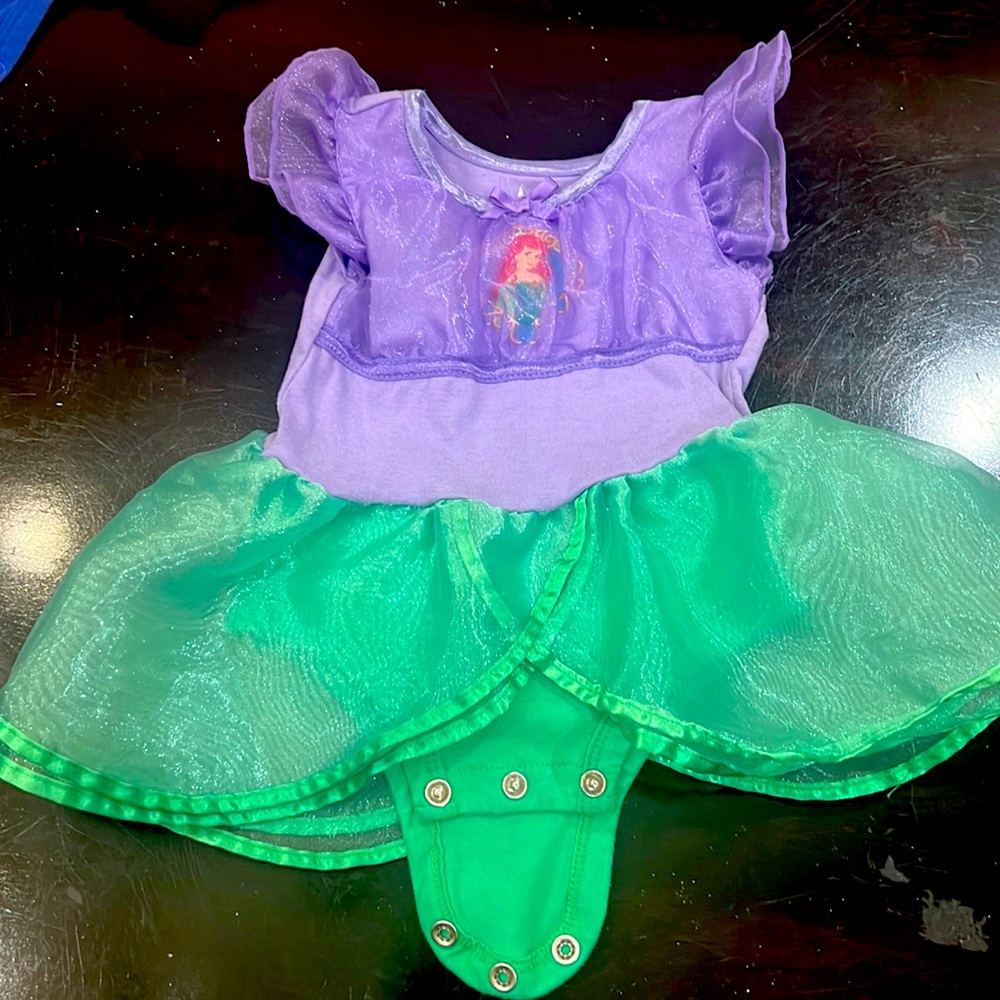 Little Mermaid Ariel onesie